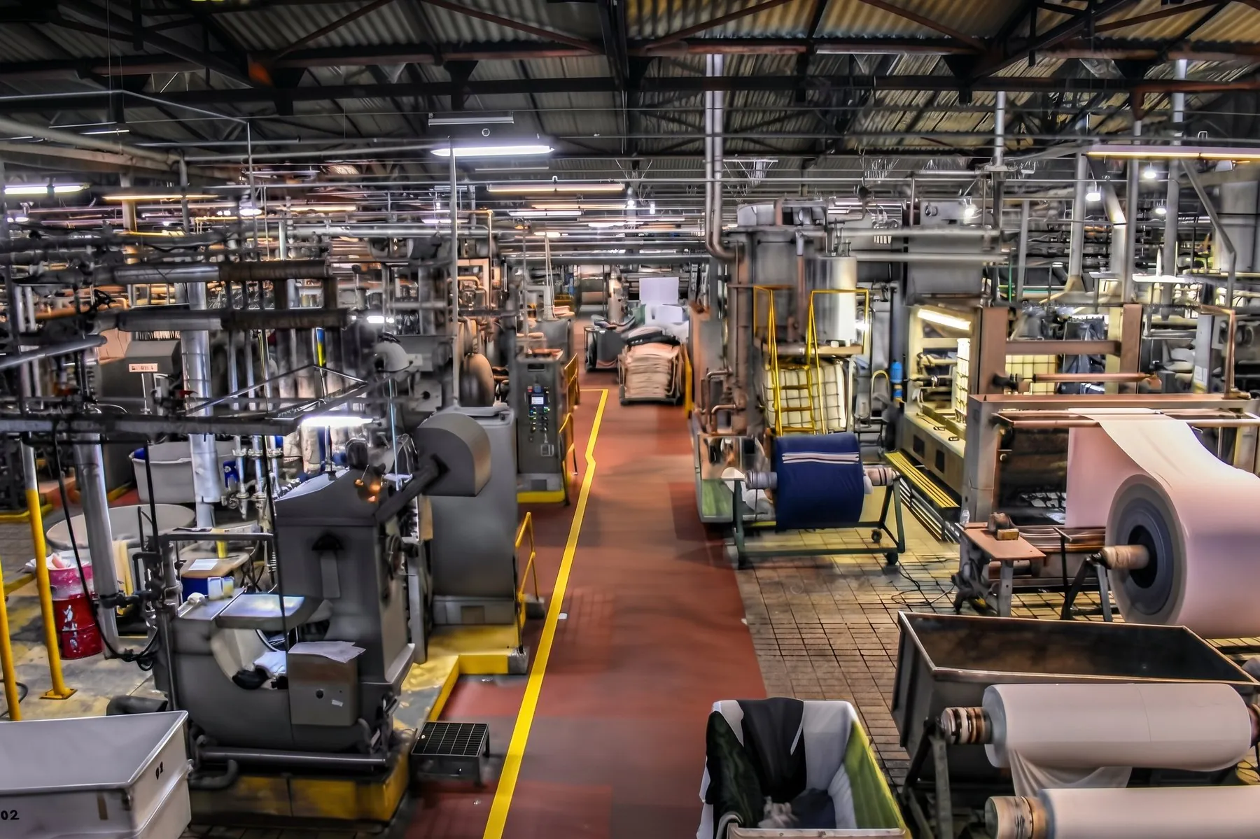 Timavo manufacturing floor in Itatiba