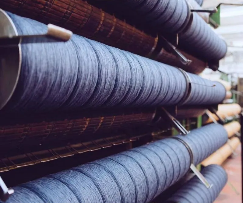 Yarn spools for fabric production